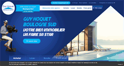 Desktop Screenshot of guyhoquet-immobilier-boulogne-billancourt.com